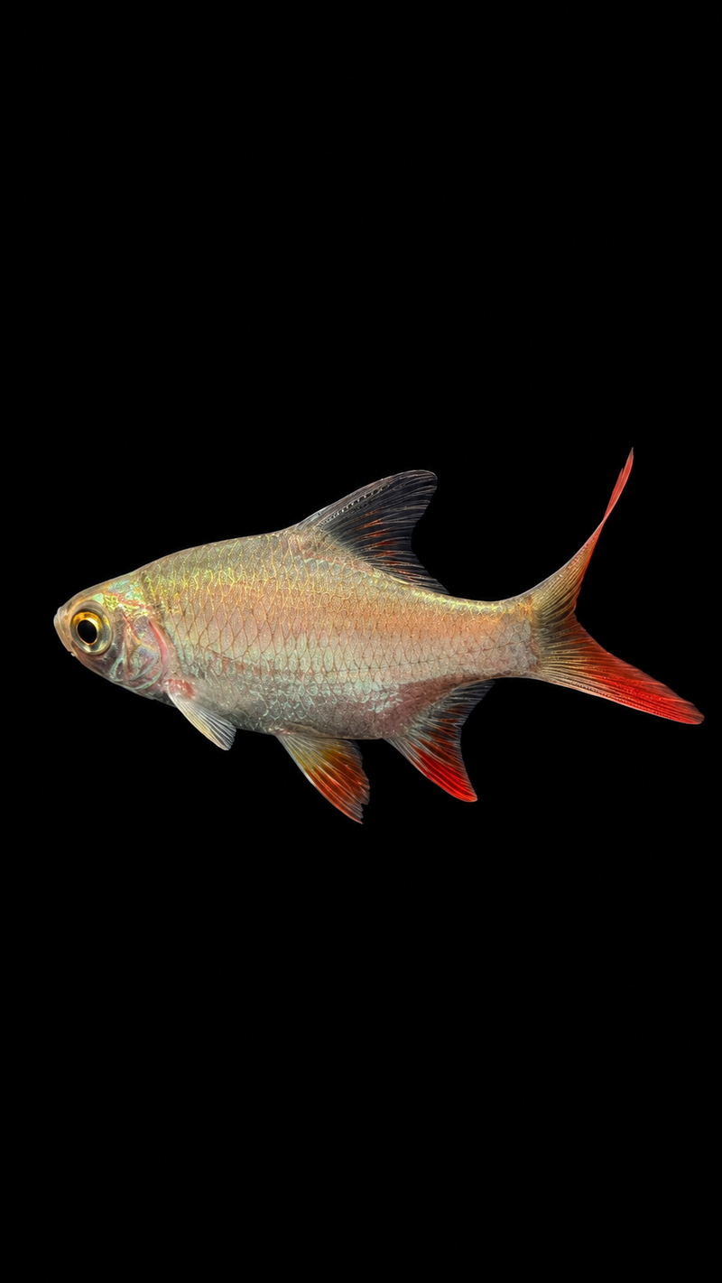 RED TAIL TINFOIL BARB (Barbonymus schwanenfeldii)