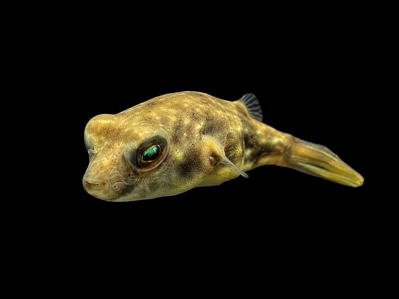 FAHAKA PUFFER (Tetraodon lineatus)
