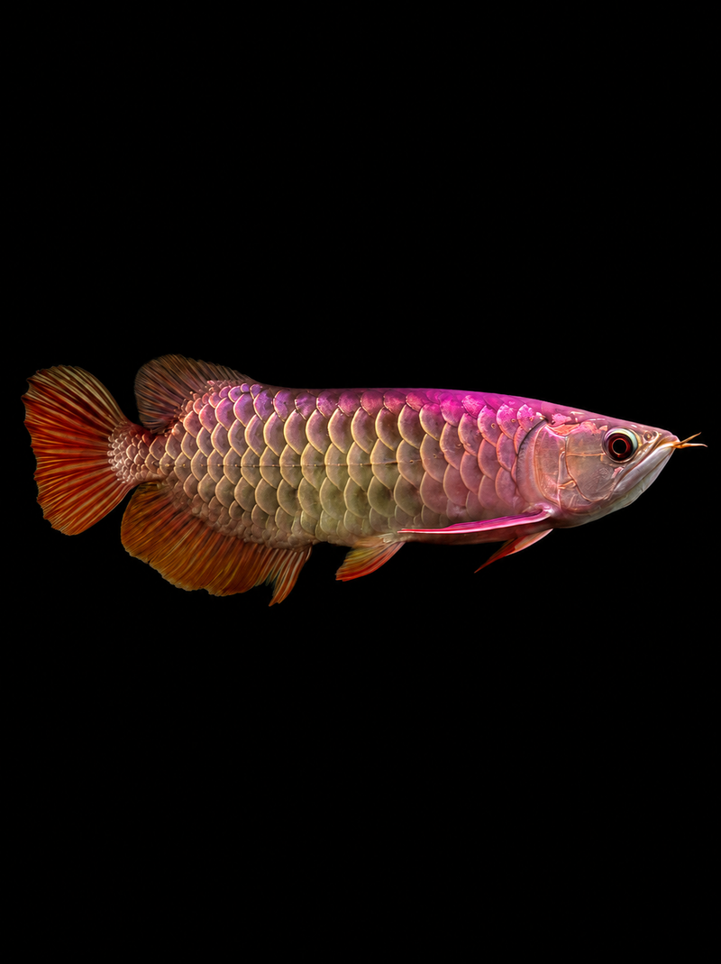 MALAYSIAN GOLDEN BLUE BASE DEFECT ANAL FIN (Scleropages formosus)