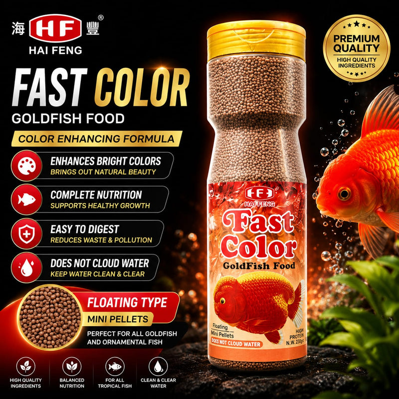 HAI FENG FAST COLOUR GOLDFISH GOOD 230G