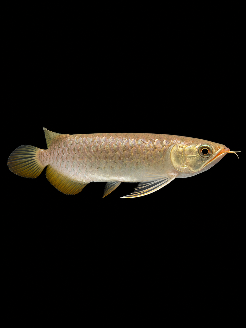 MALAYSIAN GOLDEN BLUE BASE AROWANA (Scleropages formosus) (S)